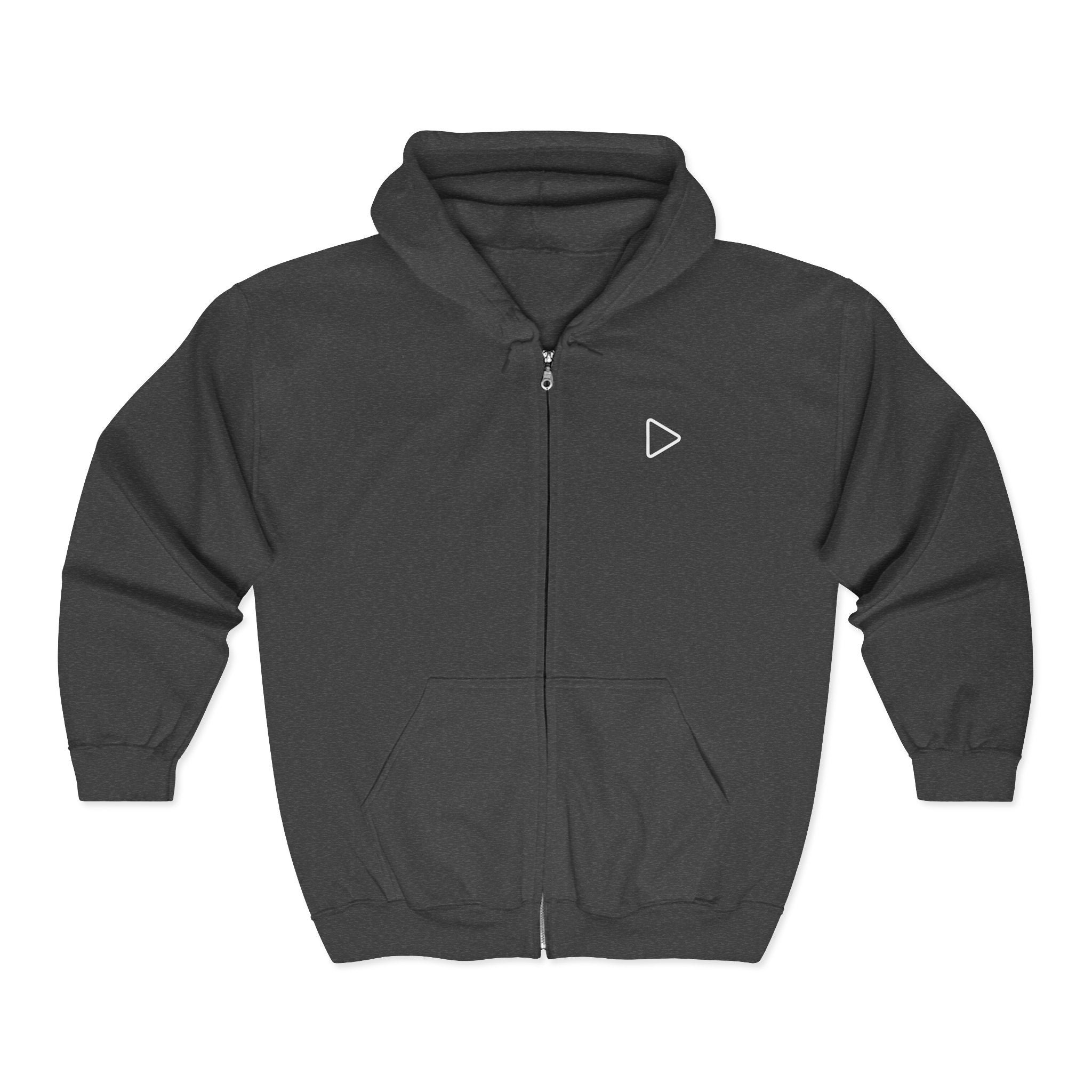 Cozy Unisex Zip Hoodie for Everyday Comfort, Graphic Hoodie, Casual Layer, Ideal for Fall, Gift for Friends