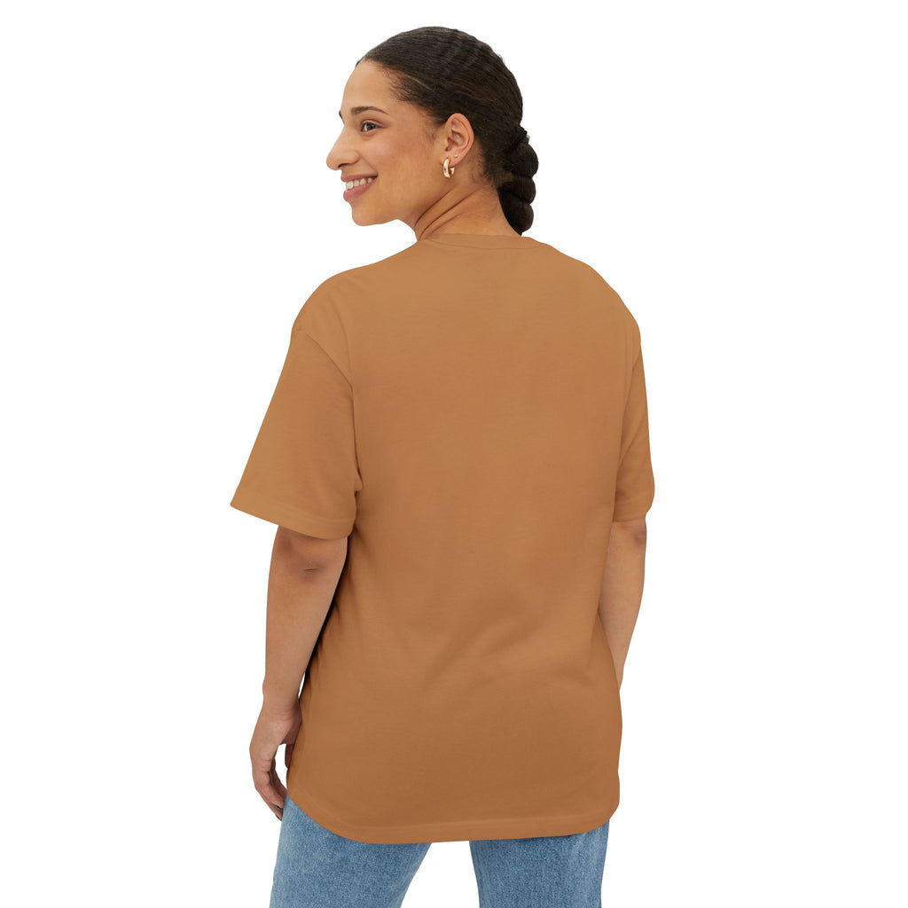 Manifesting Unisex Oversized Boxy Tee, Comfy Casual Tee, Affirmation Shirt, Gift for Her, Relaxed Fit Top, Inspirational Wear